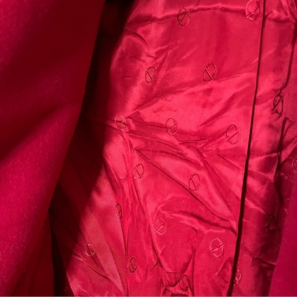 Vintage Christian Dior double breasted wool long coat size 4 - Picture 11 of 15